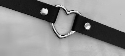 دستبند قلبي ساده
